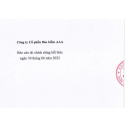 BÁO CÁO TÀI CHÍNH QUÝ 2 NĂM 2022