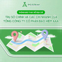 THÔNG BÁO THAY ĐỔI ĐỊA CHỈ MỚI TRỤ SỞ CHÍNH VÀ CHI NHÁNH THUỘC TỔNG CÔNG TY CỔ PHẦN BẢO HIỂM AAA 