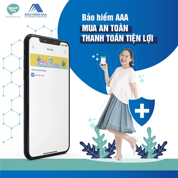 BẢO HIỂM AAA HỢP TÁC CÙNG CÔNG TY TNHH TMDV MẠNG LƯỚI THÔNG MINH TÍCH HỢP ỨNG DỤNG THANH TOÁN PHÍ BẢO HIỂM QUA ỨNG DỤNG VÍ ĐIỆN TỬ SMARTPAY